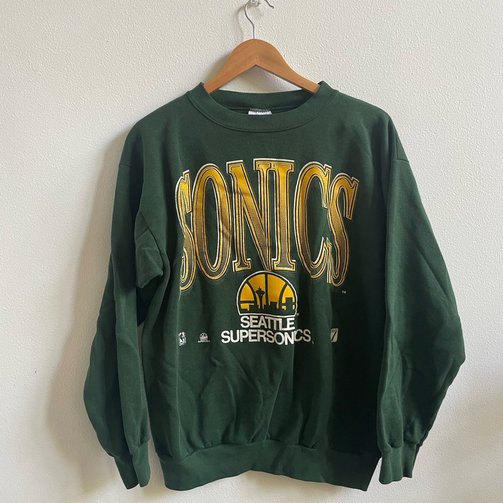 Vintage Seattle Supersonics Crewneck Sweater